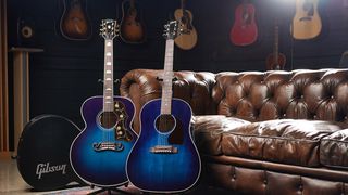 Gibson SJ-200 Blueberry Burst